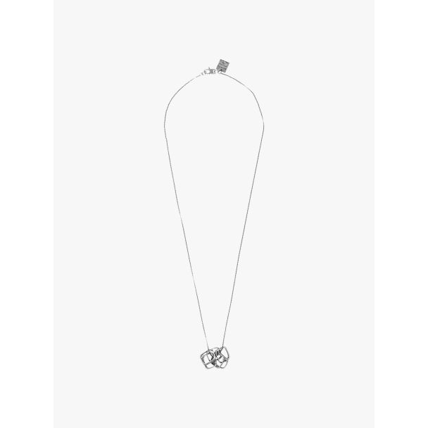 Goti CN914 Silver Necklace w/Frames Frame View