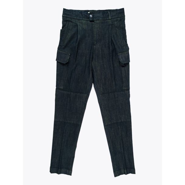 Giab's Archivio Brunelleschi Cotton Cargo Pants Denim Yellow 1