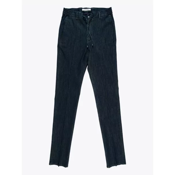 Giab's Archivio Masaccio Cotton Drawstring Pants Denim Yellow 1