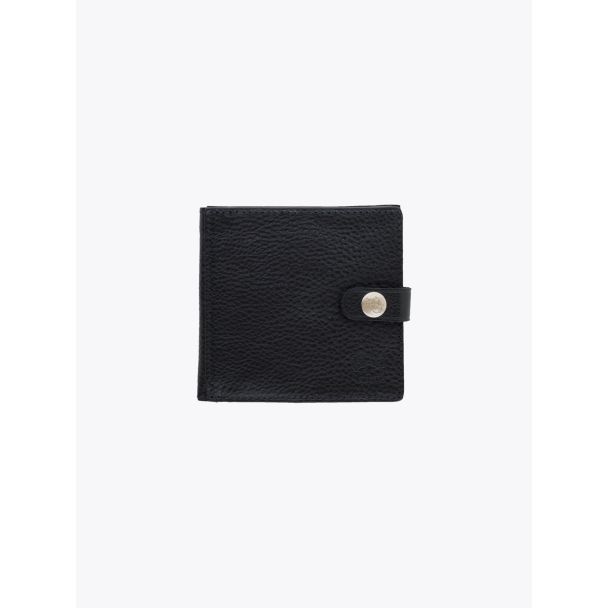 Il Bisonte C0816 Man’s Cowhide Leather Wallet Black Front