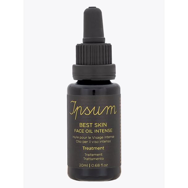 Ipsum Best Skin Face Oil Intense 20ml Front View