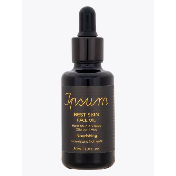 Ipsum Face Oil Nourishing for Best Skin 30ml Front View