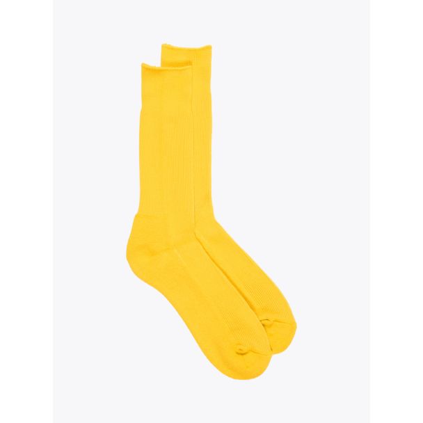 Ro To To Rib Pile Socks Cool Max Yellow - E35 SHOP