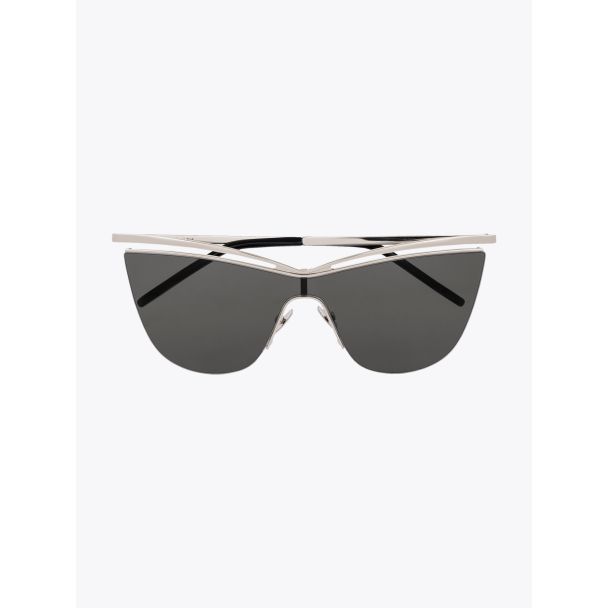 Saint Laurent New Wave SL 249 Sunglasses Silver - E35 SHOP