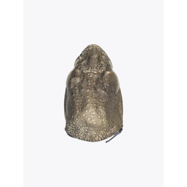 Kobja Toad Purse Zip Bronze Front