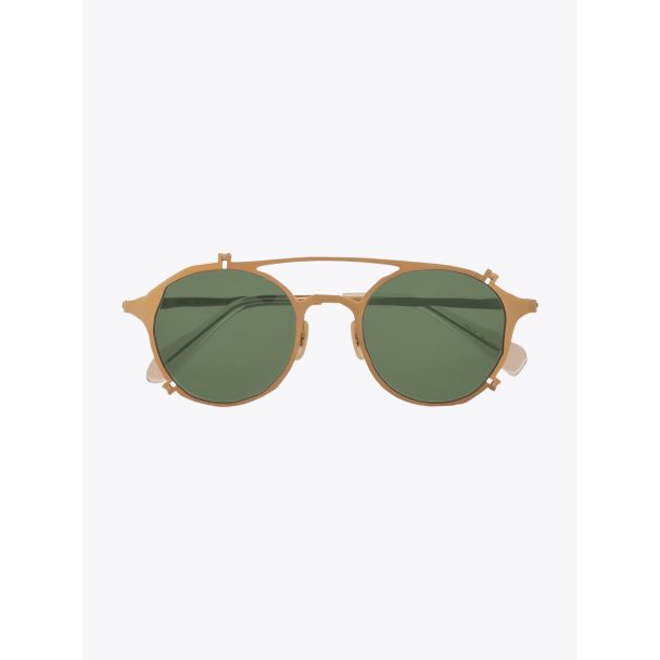 Masahiromaruyama Broken MM-0027 No.1 Sunglasses Various Gold Front View