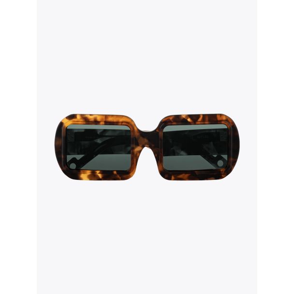 Pawaka Dualima 25 Square-Frame Sunglasses Dawn Front View