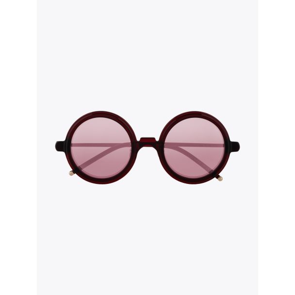 Pawaka Duaenam 26 Round-Frame Sunglasses Shiraz Front View