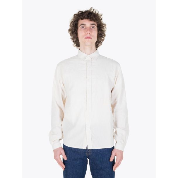 Pedaled Garage Shirt Natural Full View