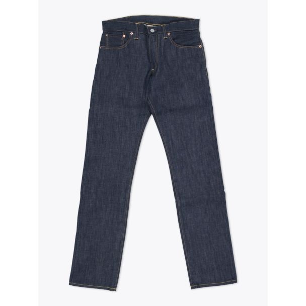 Double RL Low Straight Rigid Denim Front