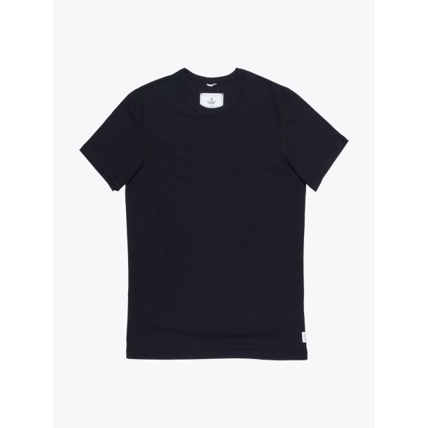 Reigning Champ Ring Spun Cotton Jersey T-shirt Black Front