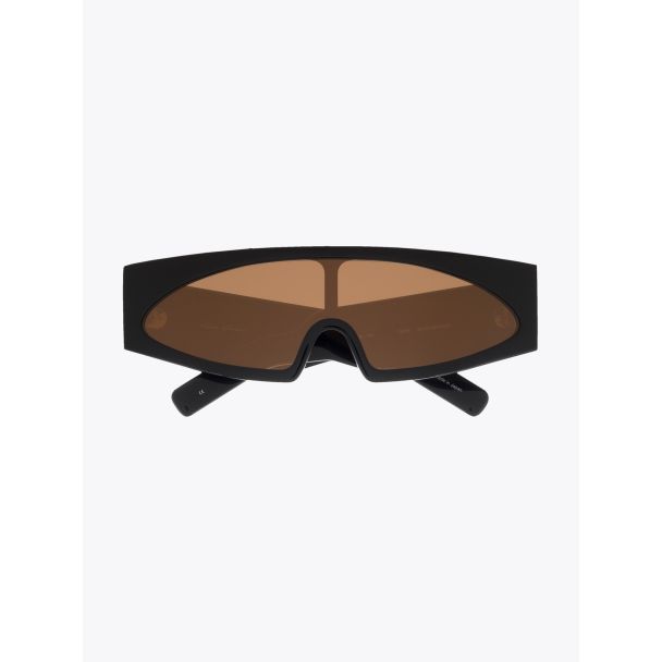 Rick Owens Gene Sunglasses Black / Orange 1