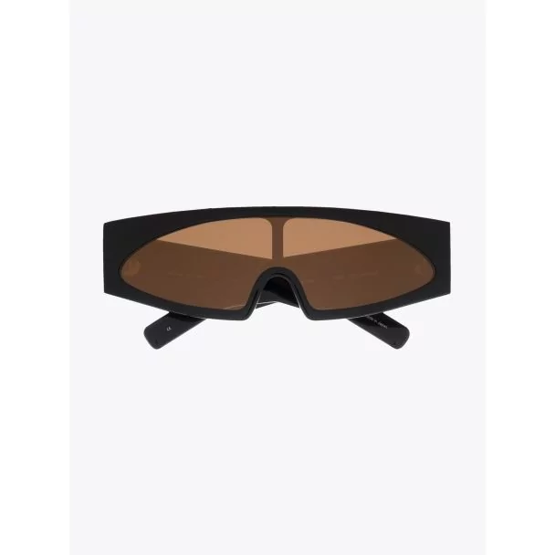 Rick Owens Gene Sunglasses Black / Orange 1