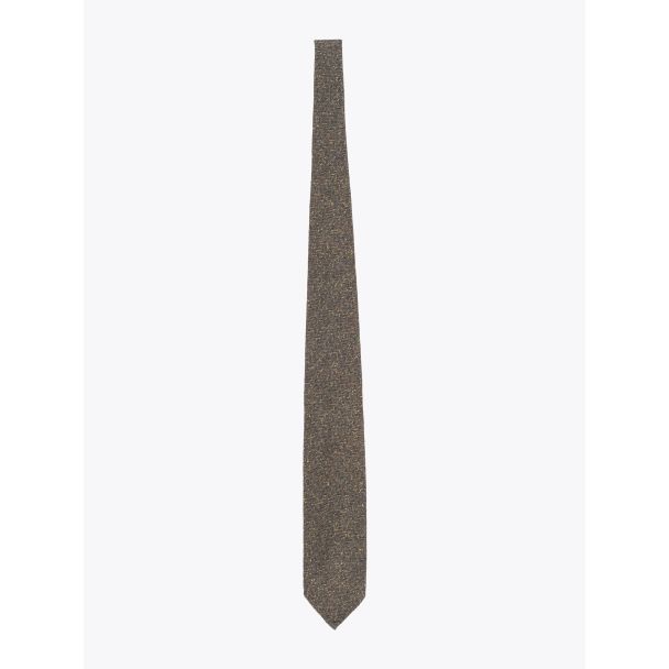 Salvatore Piccolo Ties Herringbone Silk Green 1