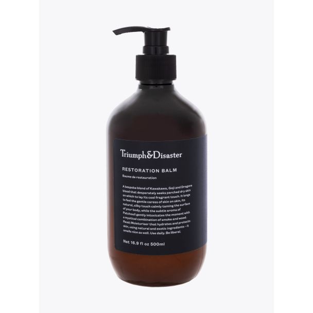 Restoration Balm - Triumph & Disaster front view