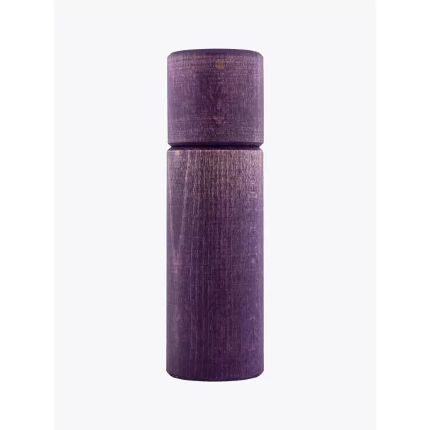 Wauwau Ben Pepper Mill Beechwood Violet Front View