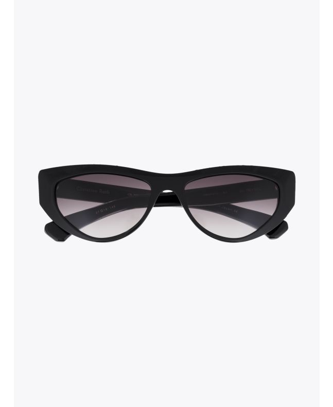 Christian Roth CR-703 Sunglasses Black / Clear Black 1