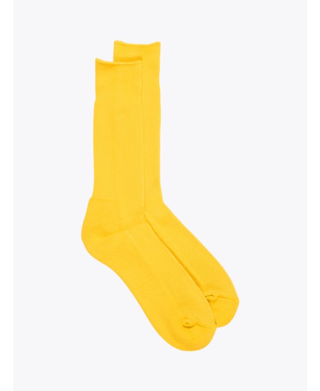 Ro To To Rib Pile Socks Cool Max Yellow - E35 SHOP