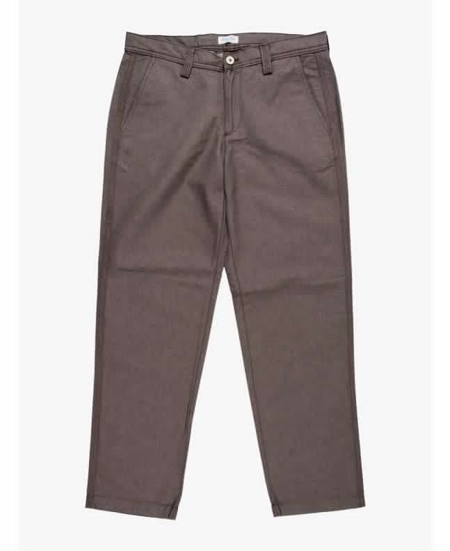 Salvatore Piccolo Straight Work Pant Brown Front View