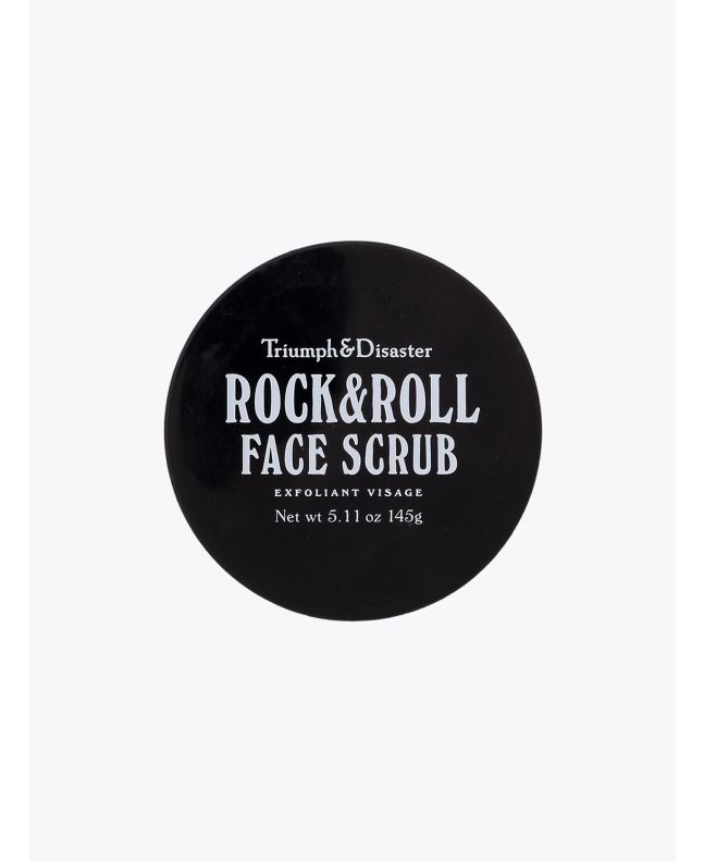 Rock & Roll Face Scrub - Triumph & Disaster front view