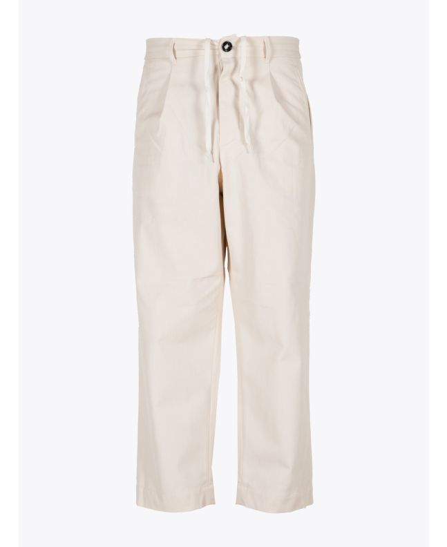 A Vontade 1 Tuck Atelier Easy Cotton Pants Natural 1