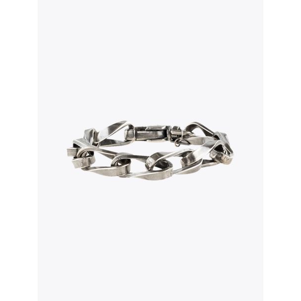 Artisan Goti Bracelet Silver BR303 Milled Curb Chain unisex, bracelets, necklaces, rings, and chain glasses.