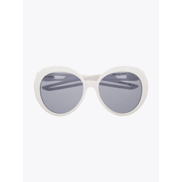 Balenciaga Hybrid Butterfly Sunglasses White - E35 SHOP