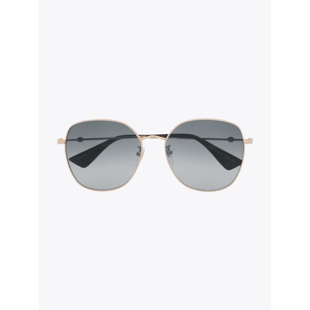 Gucci Sunglasses Round Metal Gold/Gold 001 - E35 SHOP