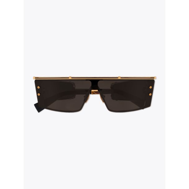 Balmain Wonder Boy III D-Frame Sunglasses Gold/Black - E35 SHOP