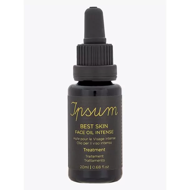 Ipsum Best Skin Face Oil Intense 20ml Front View