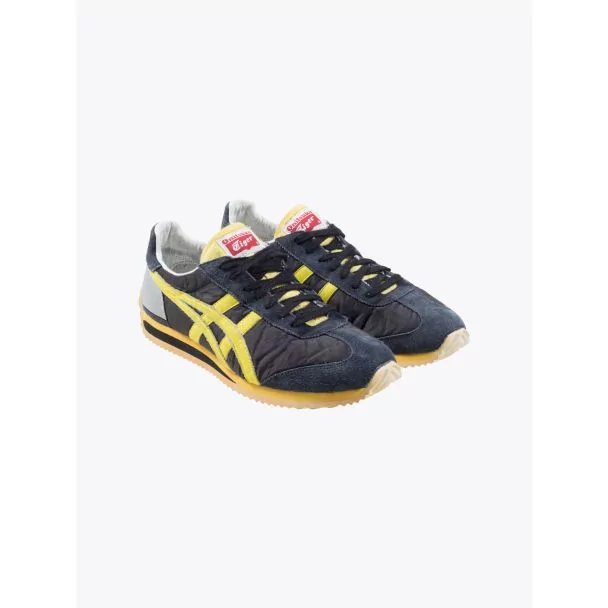 Tiger California 78 OG VIN Sneakers Black/Blazing Yellow Front Three-quarters