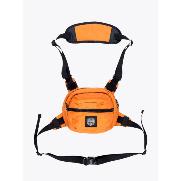 Stone Island 90766 Reflective Bumbag Orange 1