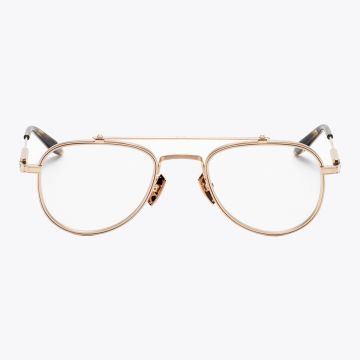 Akoni Calisto 303A Optical Glasses White Gold - Front View