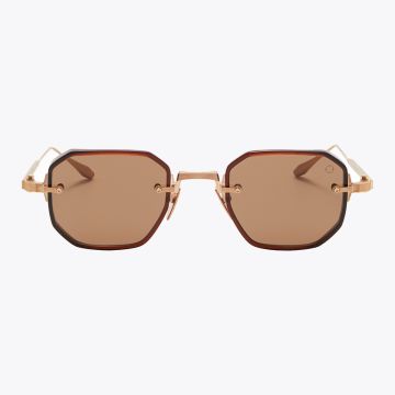 Akoni Juno-Two 307B Sunglasses Crystal Brown - Front View