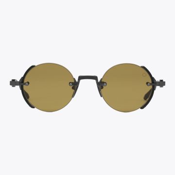 Akoni Jupiter 519C Sunglasses Black Iron - Front View