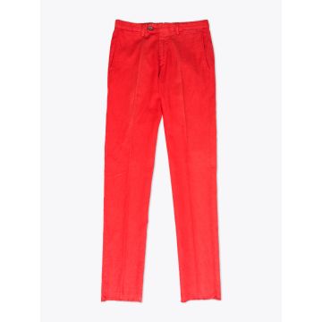 GBS Trousers Adriano Cotton/Linen Coral - E35 Shop