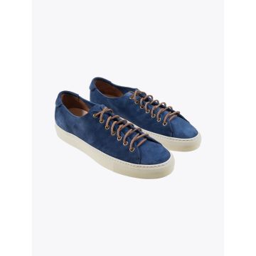 Buttero Tanino Low Sneakers Bluette Suede - E35 Shop