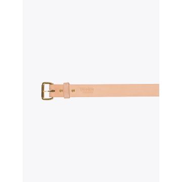 Tanner Goods Natural/Brass Standard Belt - E35 Shop