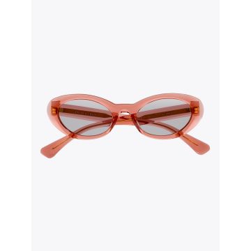 Christian Roth Round-Wav Crystal Rose Sunglasses - E35 Shop