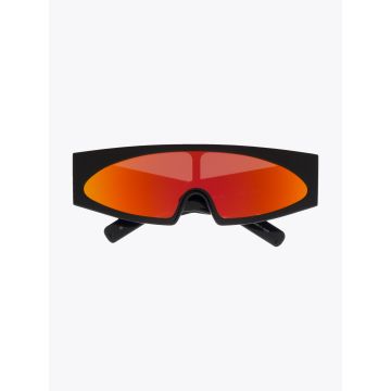 Rick Owens Mask Gene Sunglasses Black/Pink - E35 Shop