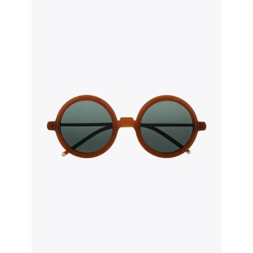 Pawaka Duaenam 26 Round Caramel Sunglasses - E35 Shop