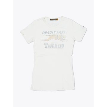 Johnson Motors Inc Women's Deadly Fast T-Shirt Ecru - E35 Shop