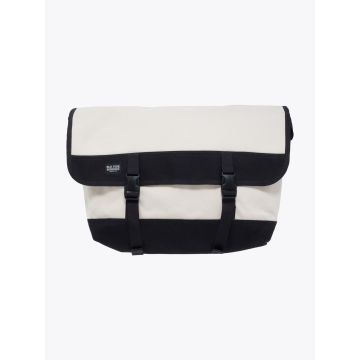 BLK Pine Workshop Canvas Messenger Bag Natural/Black - E35 Shop