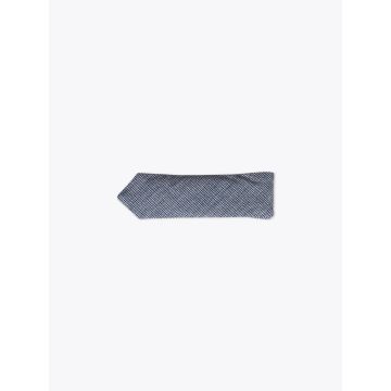 The Hill-Side Indigo Mini Houndstooth Bow Tie 