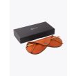 8000 Eyewear 8-M3 Sunglasses Gold Satin + Classic Avana Box and Case
