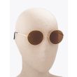 8000 Eyewear 8M6 Sunglasses 14K Gold Plated L.E. Front Three-quarter View with a Mannequin