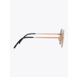 8000 Eyewear 8M6 Sunglasses 14K Gold Plated L.E. Front Side View