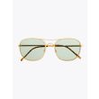 8000 Eyewear 8M2/L Sunglasses Gold Shiny Front View 1