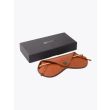 8000 Eyewear 8M2/L Sunglasses Gold Shiny Box and Case View