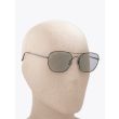 8000 Eyewear 8M2/L Sunglasses Grafite Three-quarter View with a Mannequin
